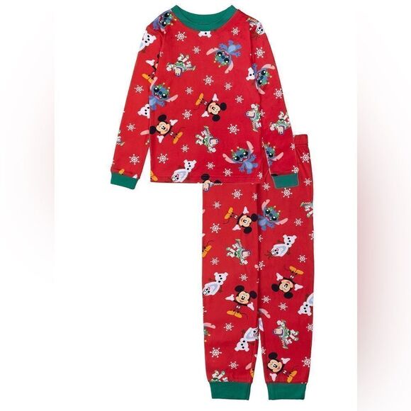 Disney Other - NWT Disney 100 Kids Holiday Pajamas